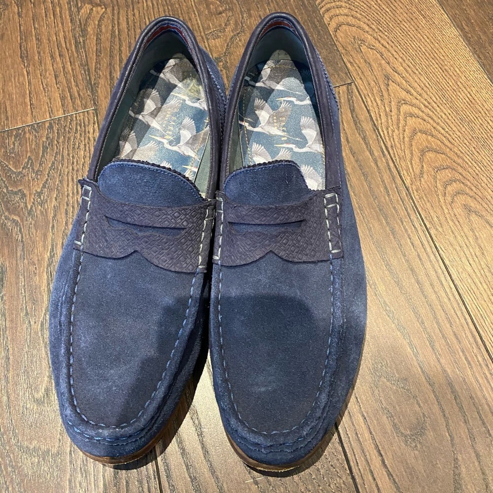 Ted Baker Blue Loafers - Men’s 9